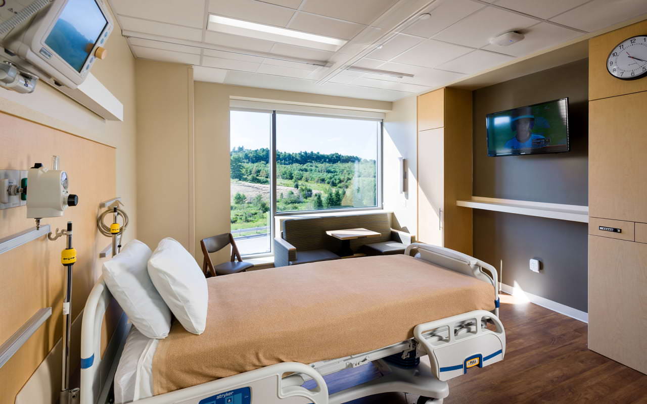 MaineGeneral Medical Center Patient Room